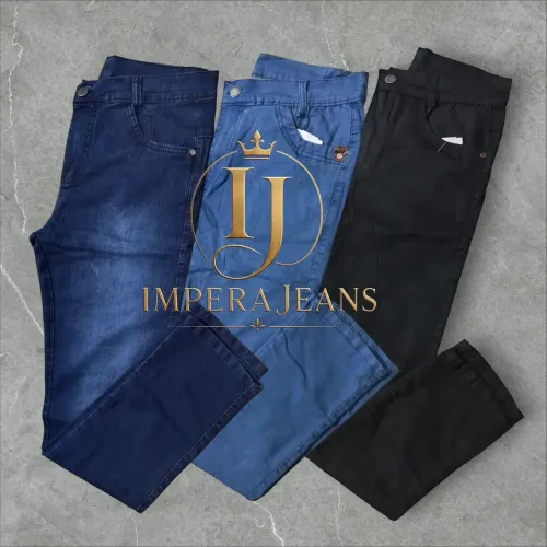 KIT C/2 CALÇAS JEANS C/LYCRA MASCULINA APENAS R$:100,00