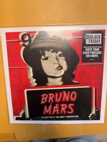 VINIL BRUNO MARS - ITS BETTER IF YOU DONT UNDERSTAND 10?