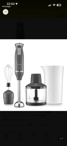 Mixer Power Inox 3 Em 1 600w Elgin Lunar