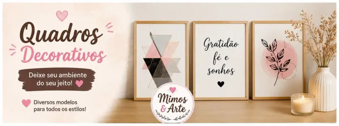 Quadros Decorativos Personalizados - Vários Tamanhos