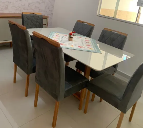 Mesa 6 Cadeiras NOVO ENTREGA HOJE