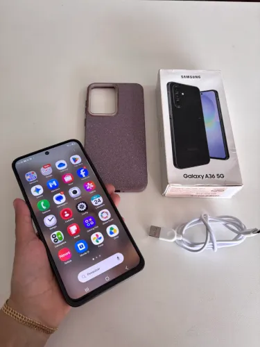 Celular Samsung Galaxy A36 5G - 128 gb (na caixa).