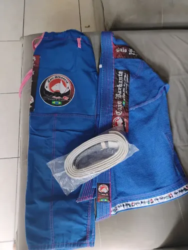 Kimono jiu jitsu quiron Caio Barbante (tamanho A0)