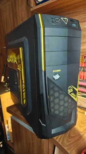 PC COMPUTADOR GAMER QUALIDADE BAIXO CUSTO Intel i5 7400 16 GB DDR 4 Hyper X SSD 80 plus