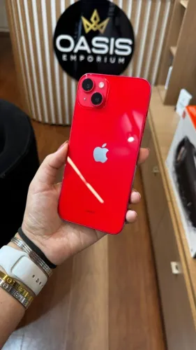 iPhone 14 Plus 128GB Vermelho 87% Seminovo Promo Namorados
