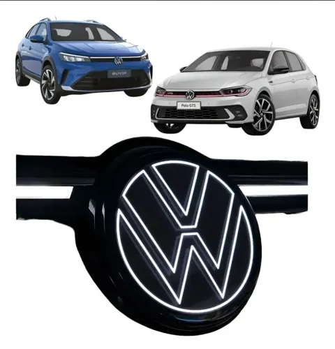 Emblema led volkswagen