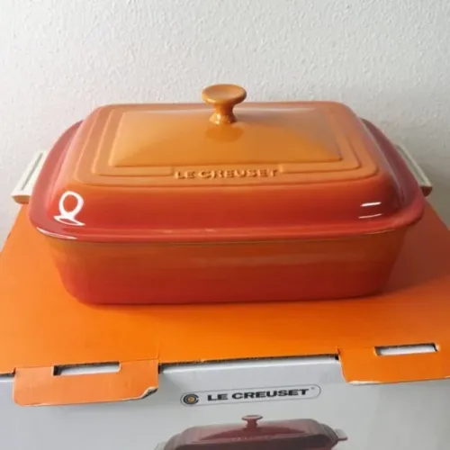 Travessa Retangular Laranja Le Creuset