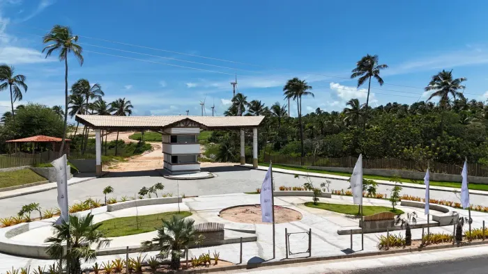 Loteamento PalmaBeach Condomínio Fechado de Lotes-Trairi Lotes de 200 metros quadrados  Ta