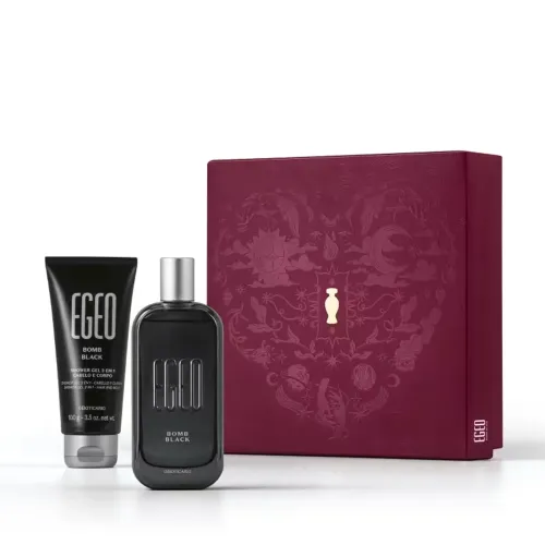 Kit de perfume Egeo Bomb Black