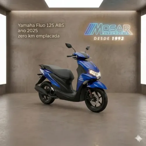 2025 Fluo 125 ABS 0Km emplacada, aceito troca, finanico, parcelo cartão