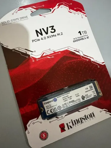 SSD 1tb NVME M2 Kingston NOVO LACRADO NV3 PCI 4.0
