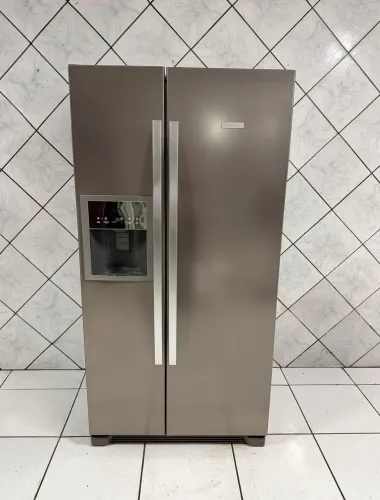 Geladeira Electrolux side by side inox