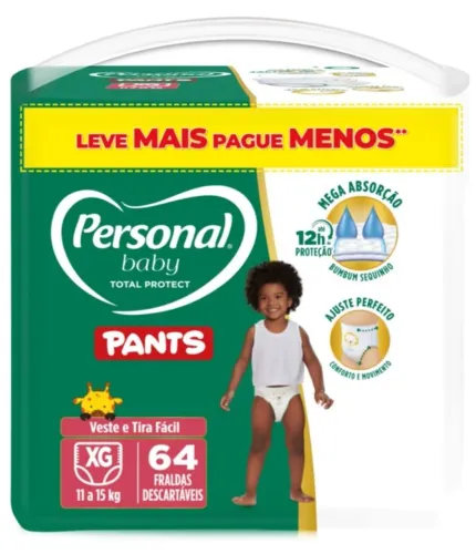 FRALDA PERSONAL TOTAL PROTECT PANTS GIGA