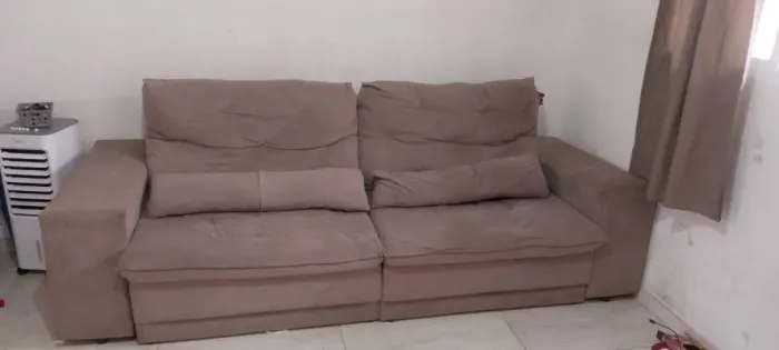 Sofá reclinável 