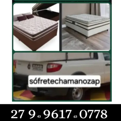 Cama com colchão