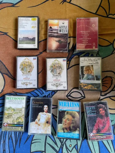 Fitas clássicas e importadas