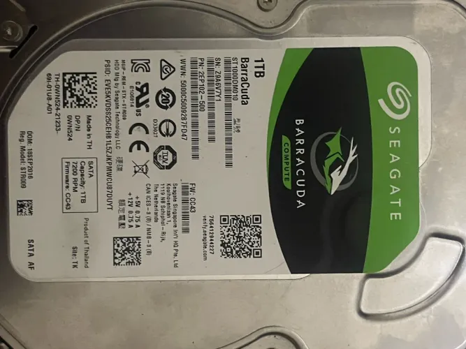 Vendo HDD 1tb