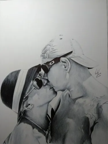 DESENHOS FEITOS COM CANETA BIC 