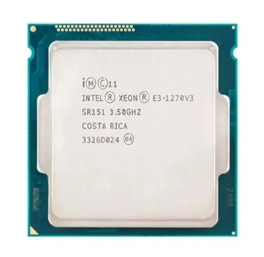 Processador Xeon E3-1270 V3 3.9ghz 4 Núcleos Socket 1150 similar I7 geração