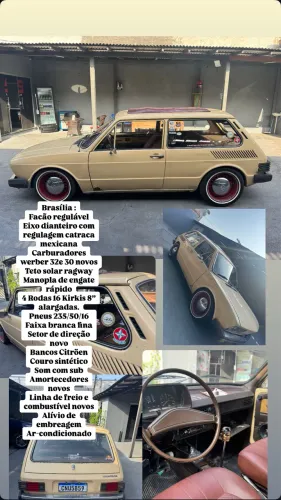 Volkswagen Brasilia 1600 2P 1980