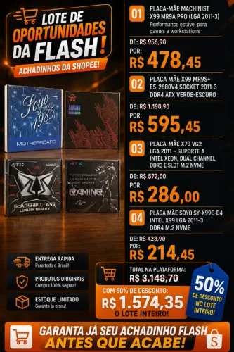 Achadinhos da Flash - Placa Mãe!