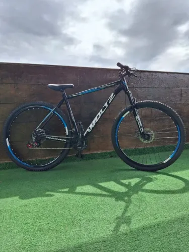 Bicicleta Aro 29 Woltz Runner + Gancho Parede Bike Aço Carbono.