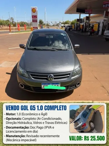 Volkswagen Gol Geração V 1.0 8V MI Total Flex Mec. 4P 2011