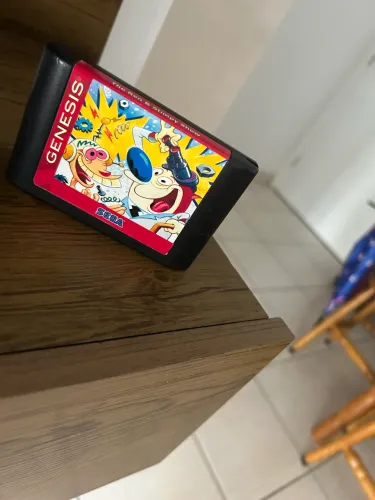 Cartucho mega drive Stimpys Invention