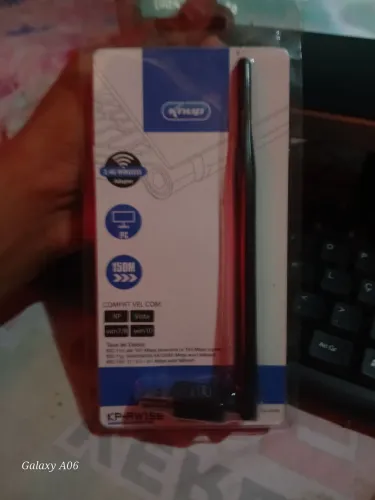  Adaptador Wireless USB Knup 150Mbps Lacrado na Embalagem