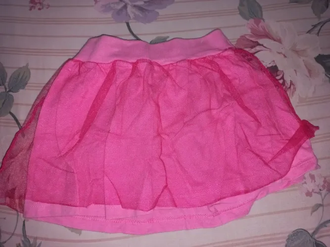Saia de tule menina