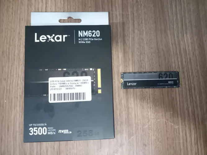 Ssd 256gb nvme Lexar NM620