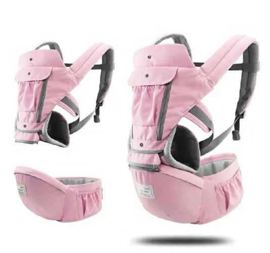 Canguru Bebê Rosa 