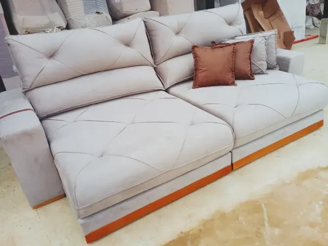 Sofá 2.5 metros de luxo PROMOÇÃO ENTREGA GRÁTIS JF E REGIÃO 