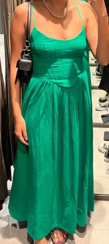 Vestido verde Farm