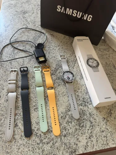 Galaxy Watch 6 Classic 47mm + 4 Pulseiras Originais