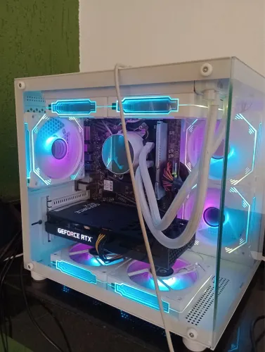 PC Gamer Ryzen 5600/ RTX 3060 12GB/ Monitor Tela Curva