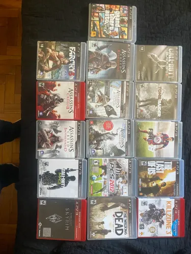 PlayStation 3 original com 16 jogos