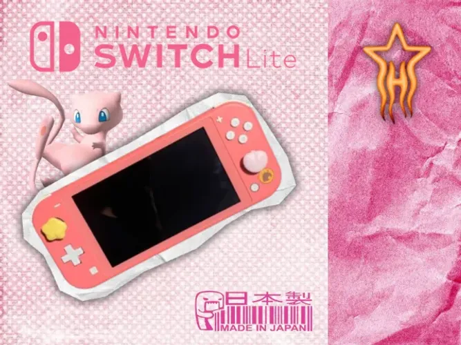 Nintendo Switch Lite Animal Crossing (Rosa)