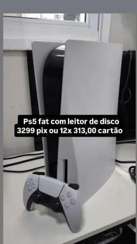 Ps5 com leitor de disco