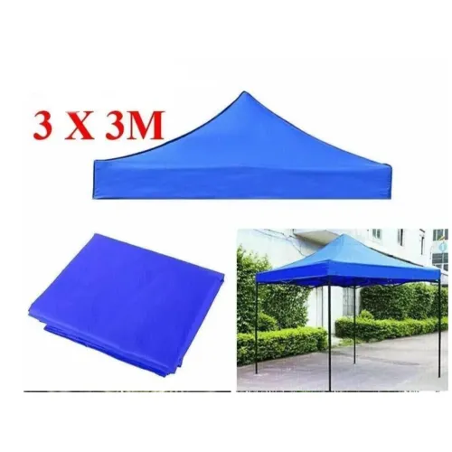 Lona de tenda sanfonada 3x3 chapéu e bruxa reposição nova