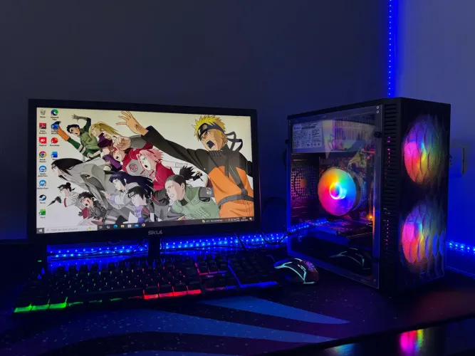 PC GAMER XEON COMPLETO - GTA RP, Roblox, LoL e Euro Truck - R$ 1.649 PIX