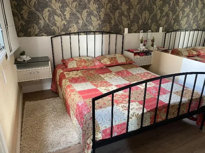 Cama Preta Tok Stok, 204x155x115