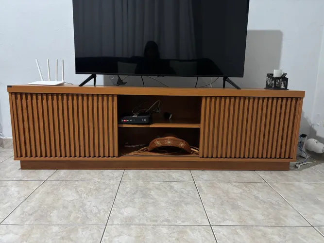 Rack para TV Ripado 2 Portas