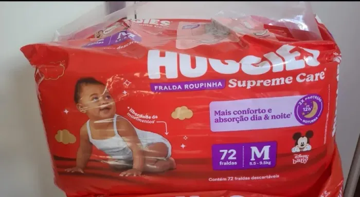 Fraldas Huggies M