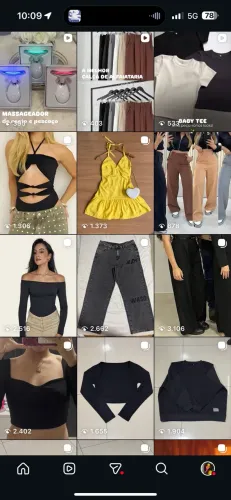 Roupas, eletrônicos, desapegos