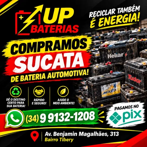 Sucata de Bateria