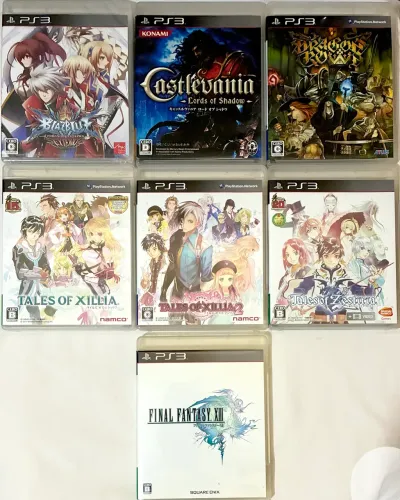 Coleção de jogos PlayStation 3 