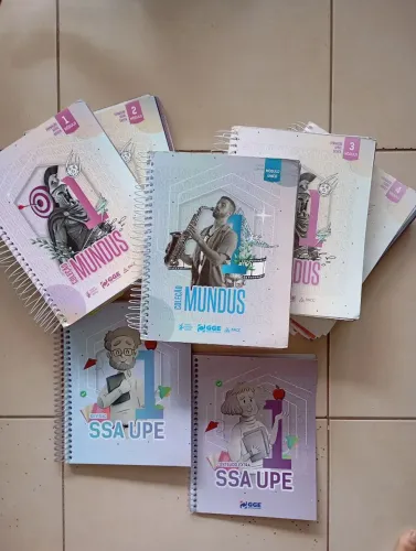 Apostilas Mundus GGE - Coleção 2025 (Livros) + Revisão SSA/UPE