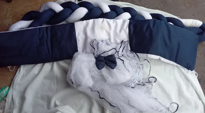 Kit berço menino semi novo