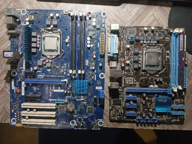 Dupla de Placas-Mãe LGA1155 + i5/i3 + 12GB DDR3 ? DZ77SL-50K e ASUS P8H61-M LX